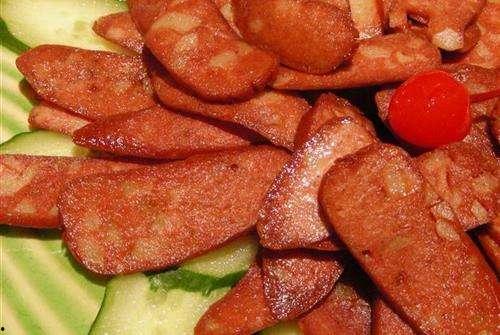 网红吃瓜红肠图片大全,美味诱惑,视觉盛宴