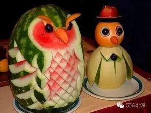 网红吃的绿色水果瓜