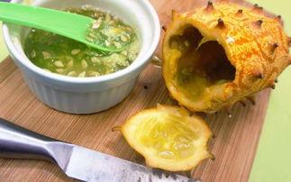 网红吃的绿色水果瓜